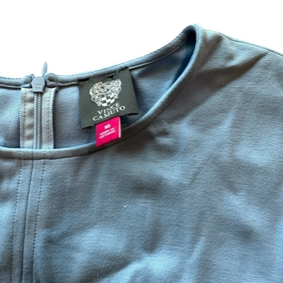 Vince Camuto Royal and Light Blue Color Block Short Dress - Size 10 - Picture 5 of 5